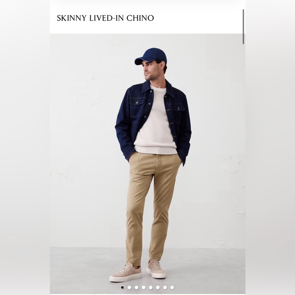 Banana Republic Lived In Skinny Fit Chino sz 34